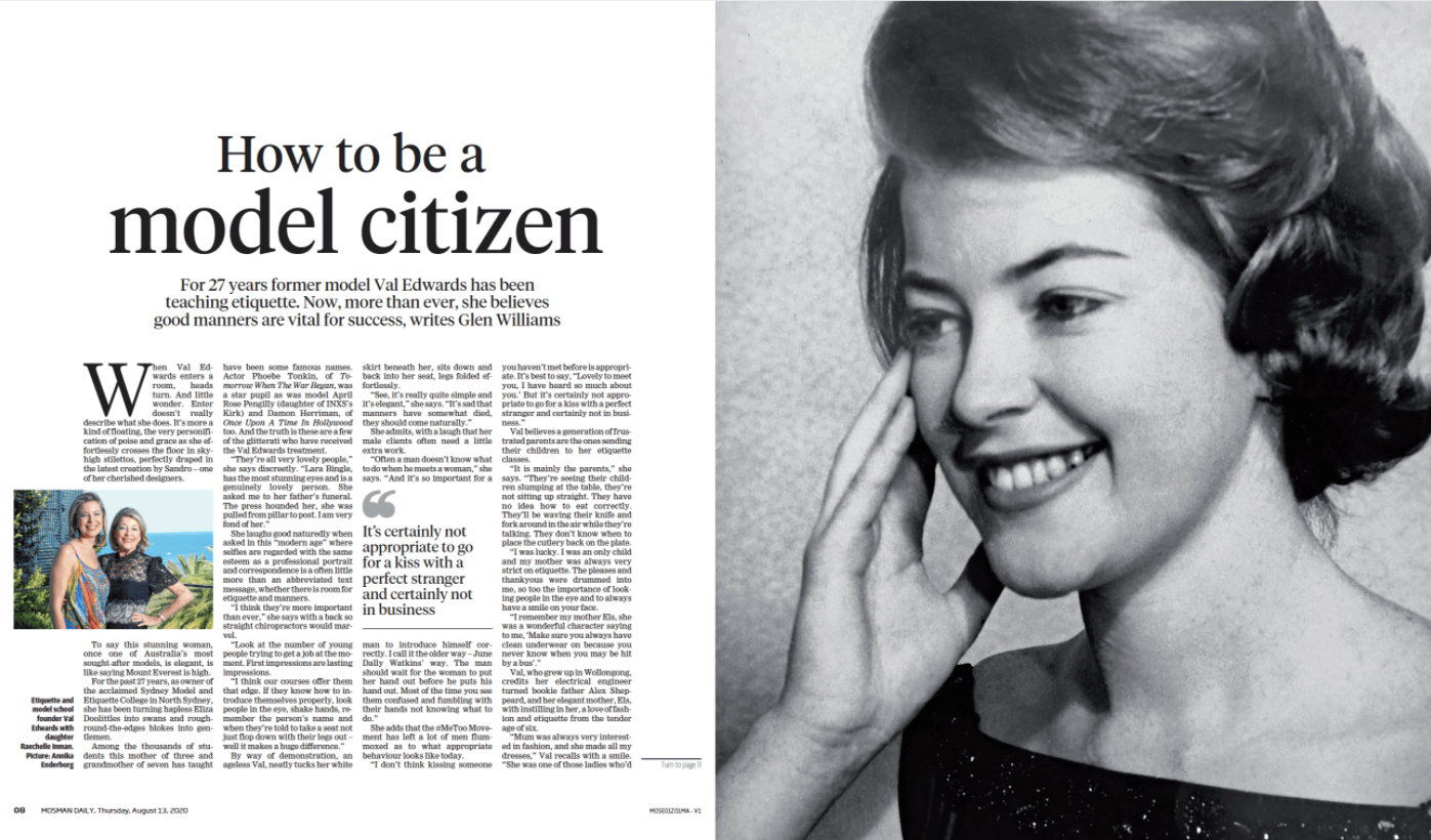 Val Edwards - How to be a model citizen